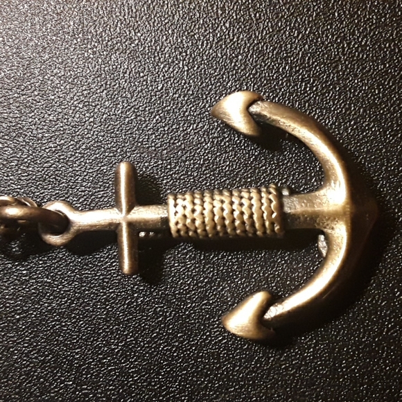 Anchor Necklace 23.5" - Picture 4 of 6